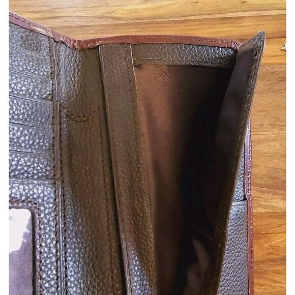 Silver Creek Southern Desperado Checkbook Wallet Leather - Picture 6 of 7